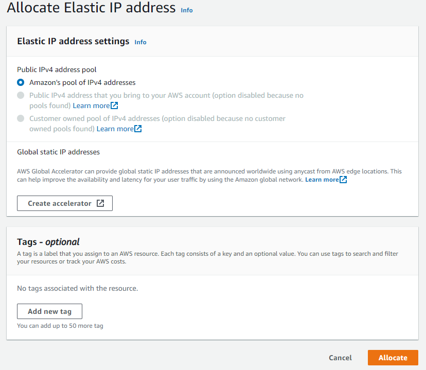 aws elastic ip address